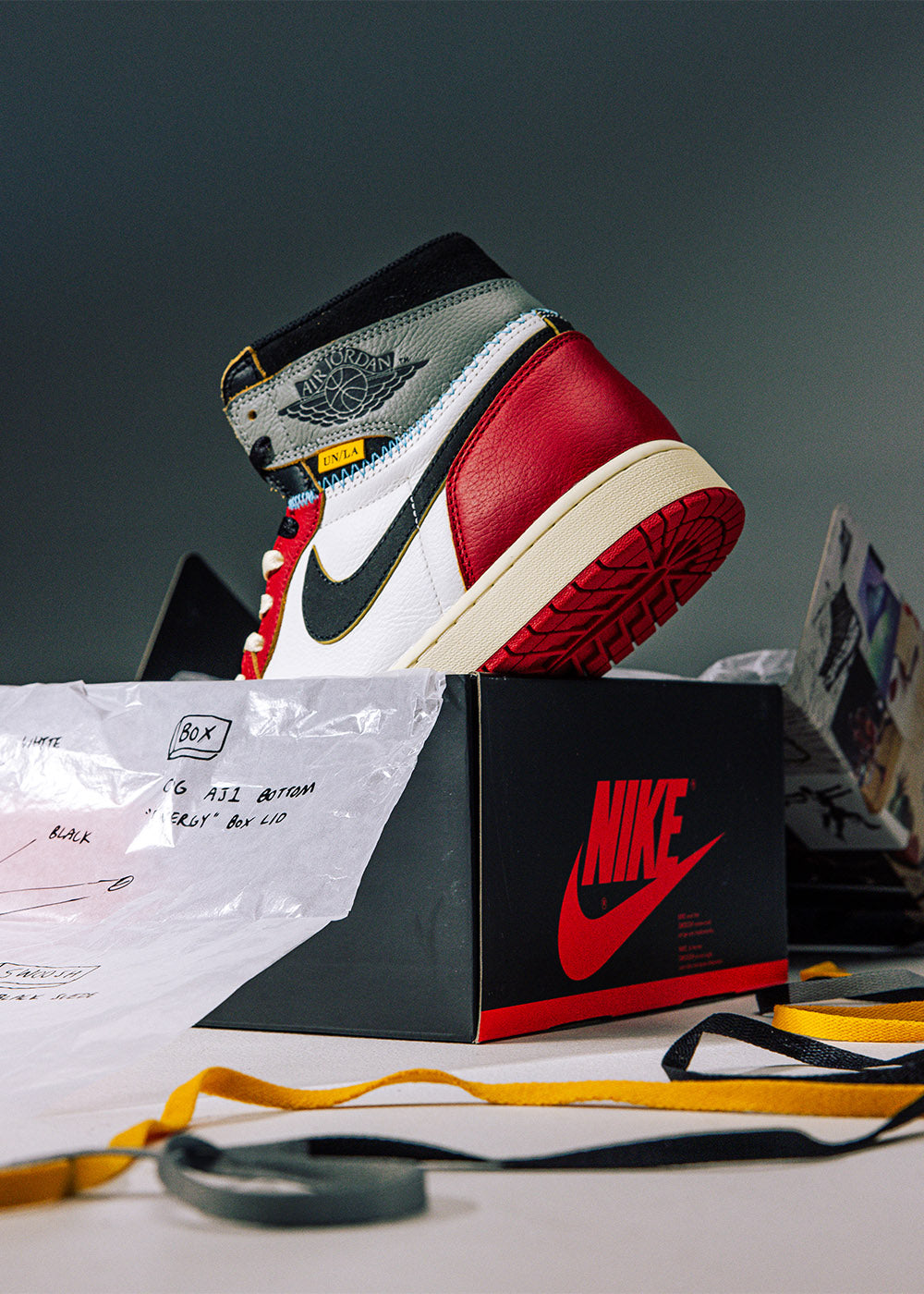 All New Union x Jordan 1 Retro High LA Chicago Shadow