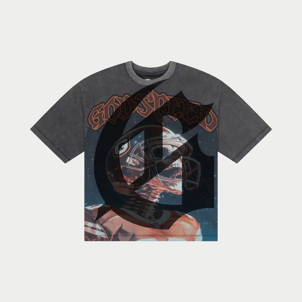 Godspeed Morale T-Shirt Grey Wash | Common Hype