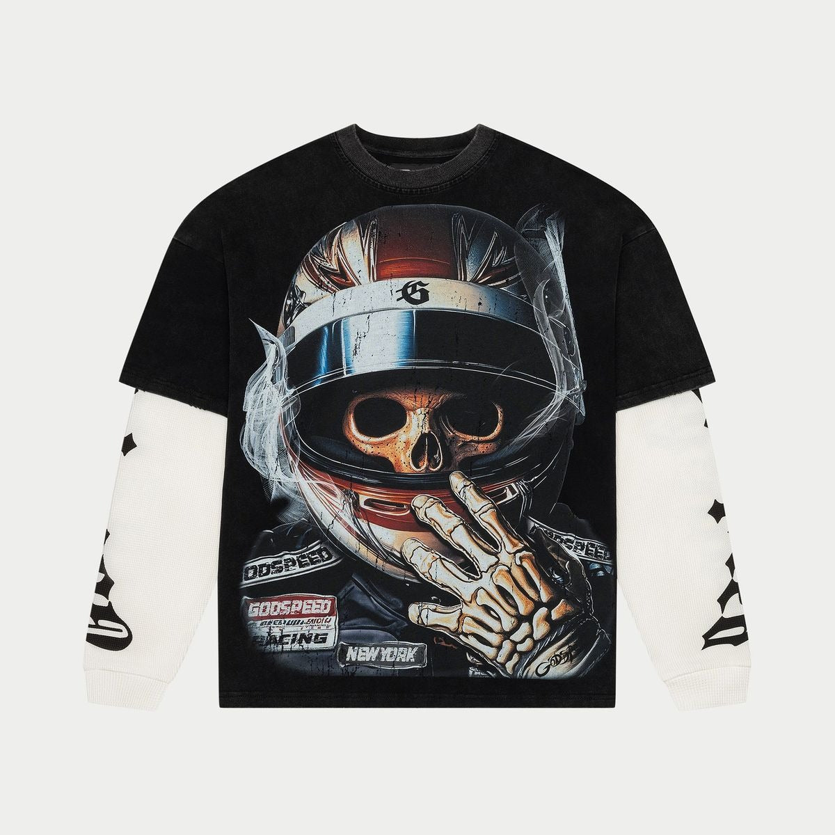 Godspeed F1 World Cup Layered T-Shirt Black - Common Hype