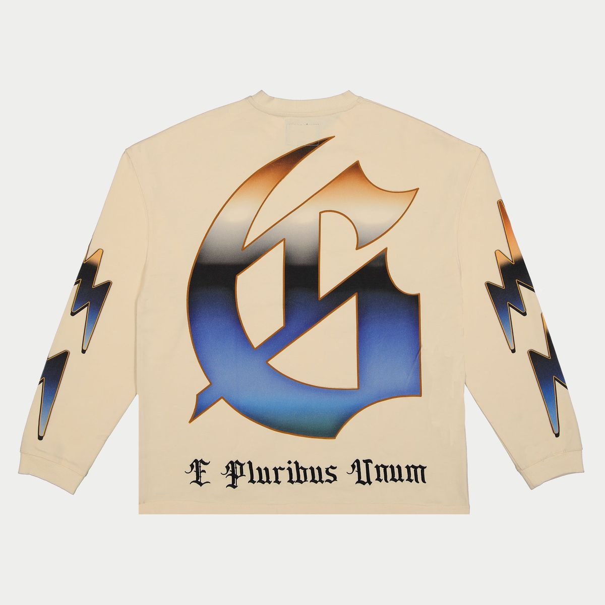 Godspeed Sputnik Long Sleeve T-Shirt Bone - Common Hype