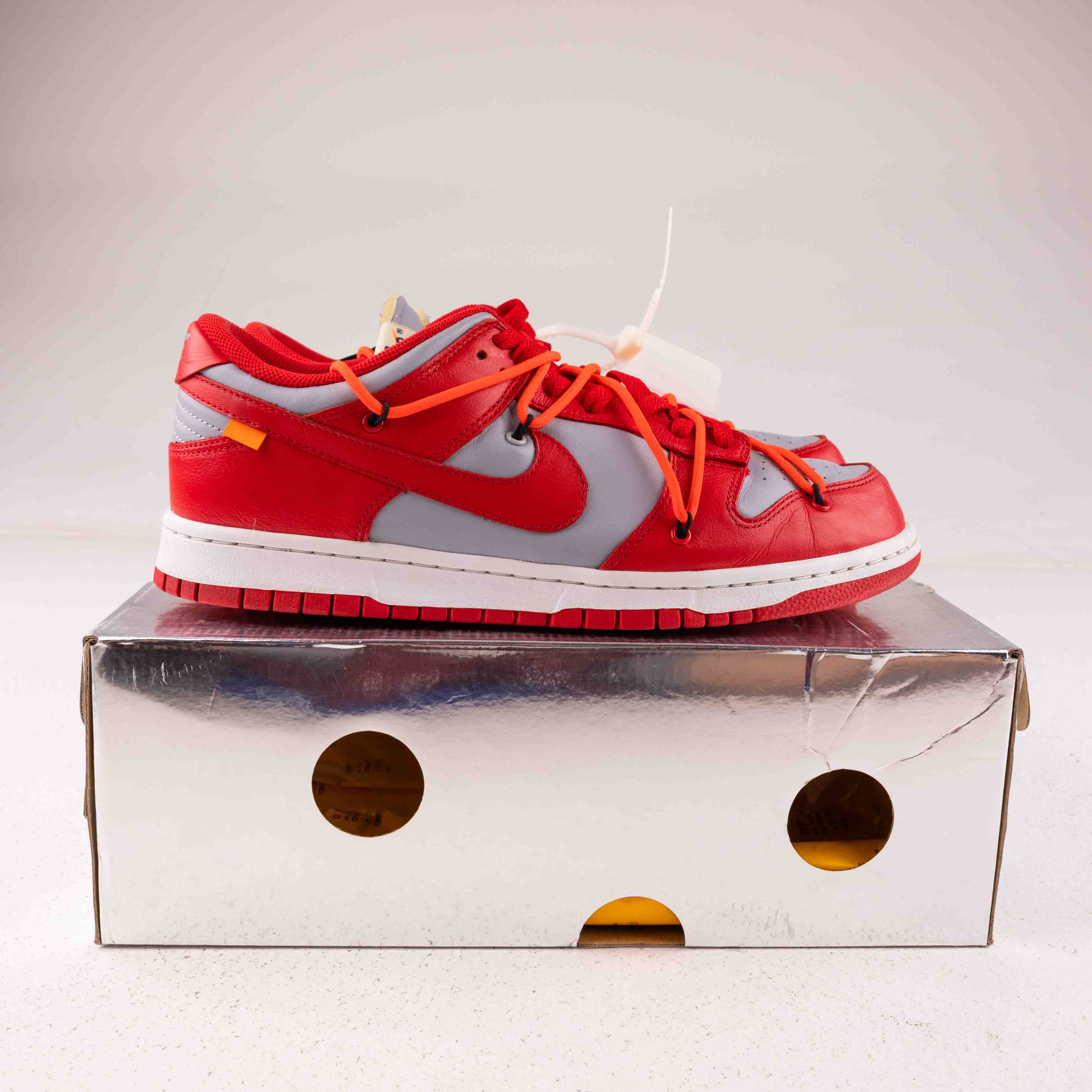 Nike Dunk Low Off-White University Red - Used - 3432 - Common Hype