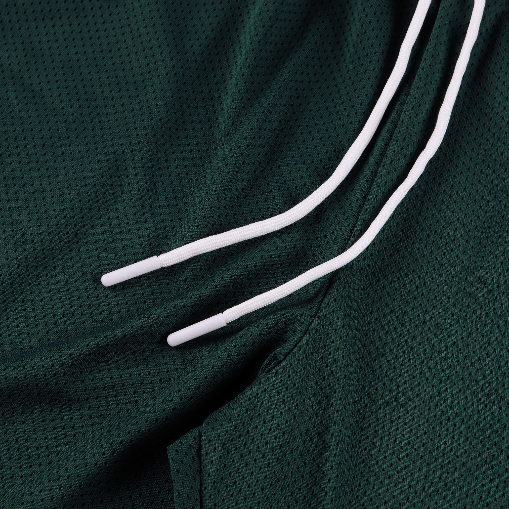 Common Hype Green Contrast Stitching Mesh Short
