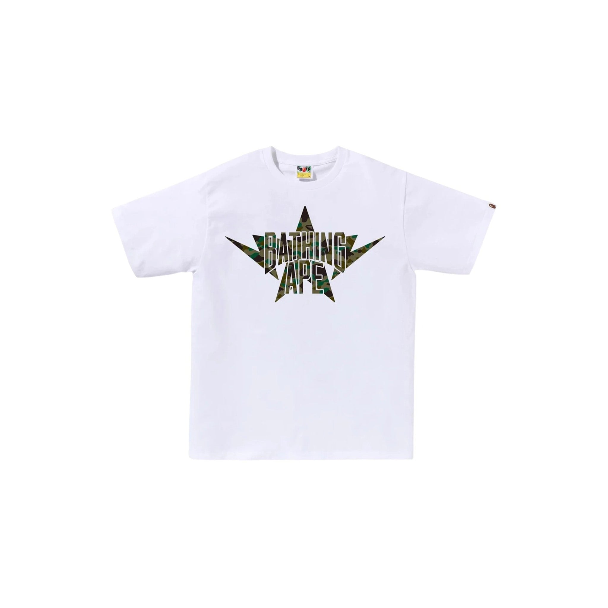 Bape 1st Camo Twin STA NYC Tee White - Common Hype