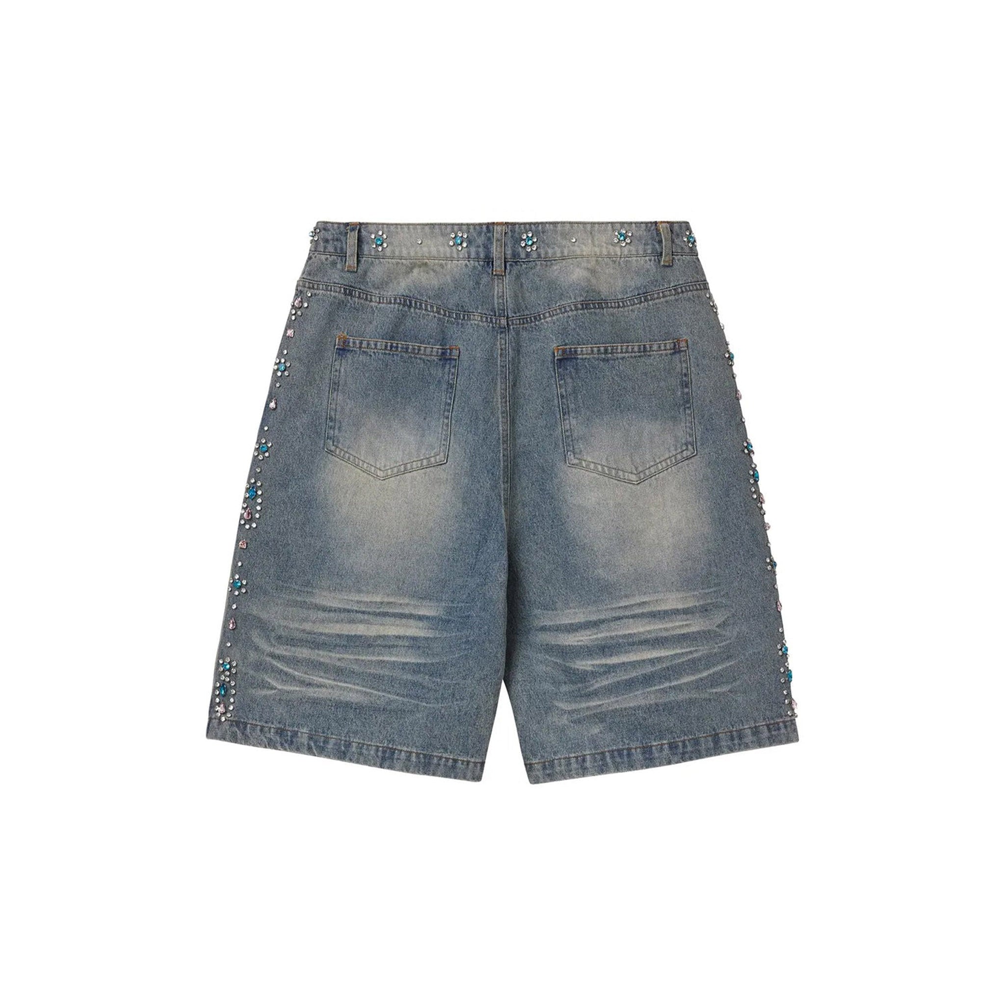Vale Forever Candy Jorts Blue - Common Hype