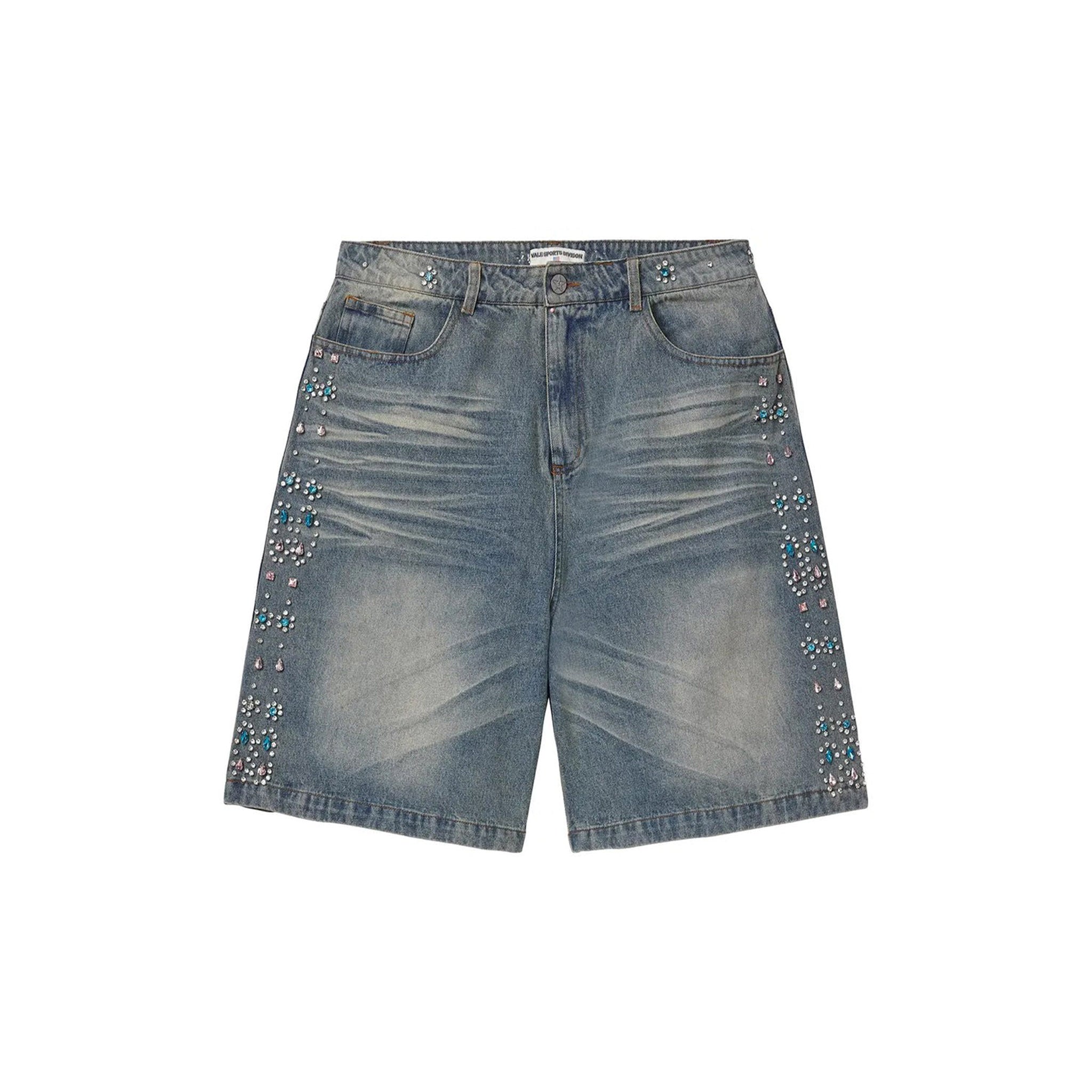 Vale Forever Candy Jorts Blue - Common Hype