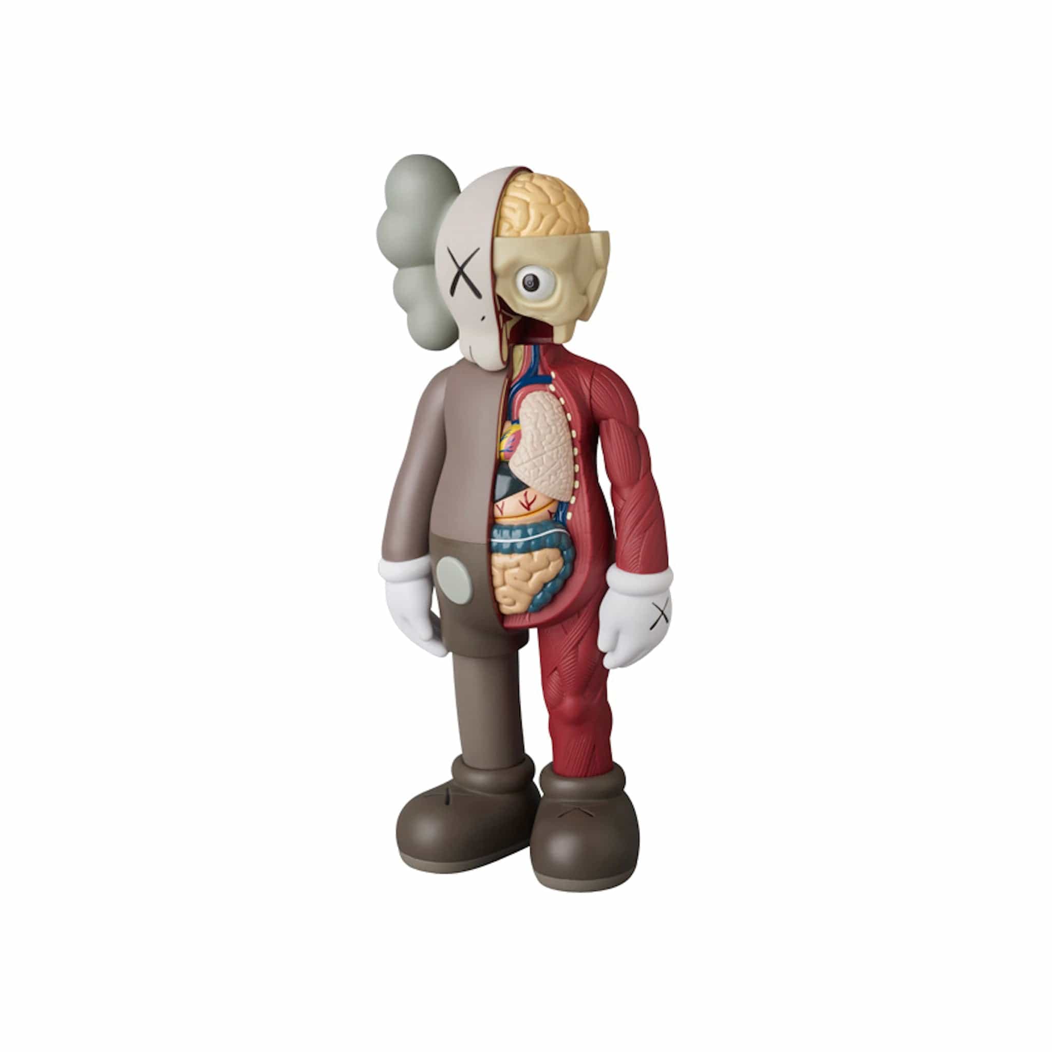 KAWS Companion Flayed Open Edition Vinyl Figure Brown - Common Hype