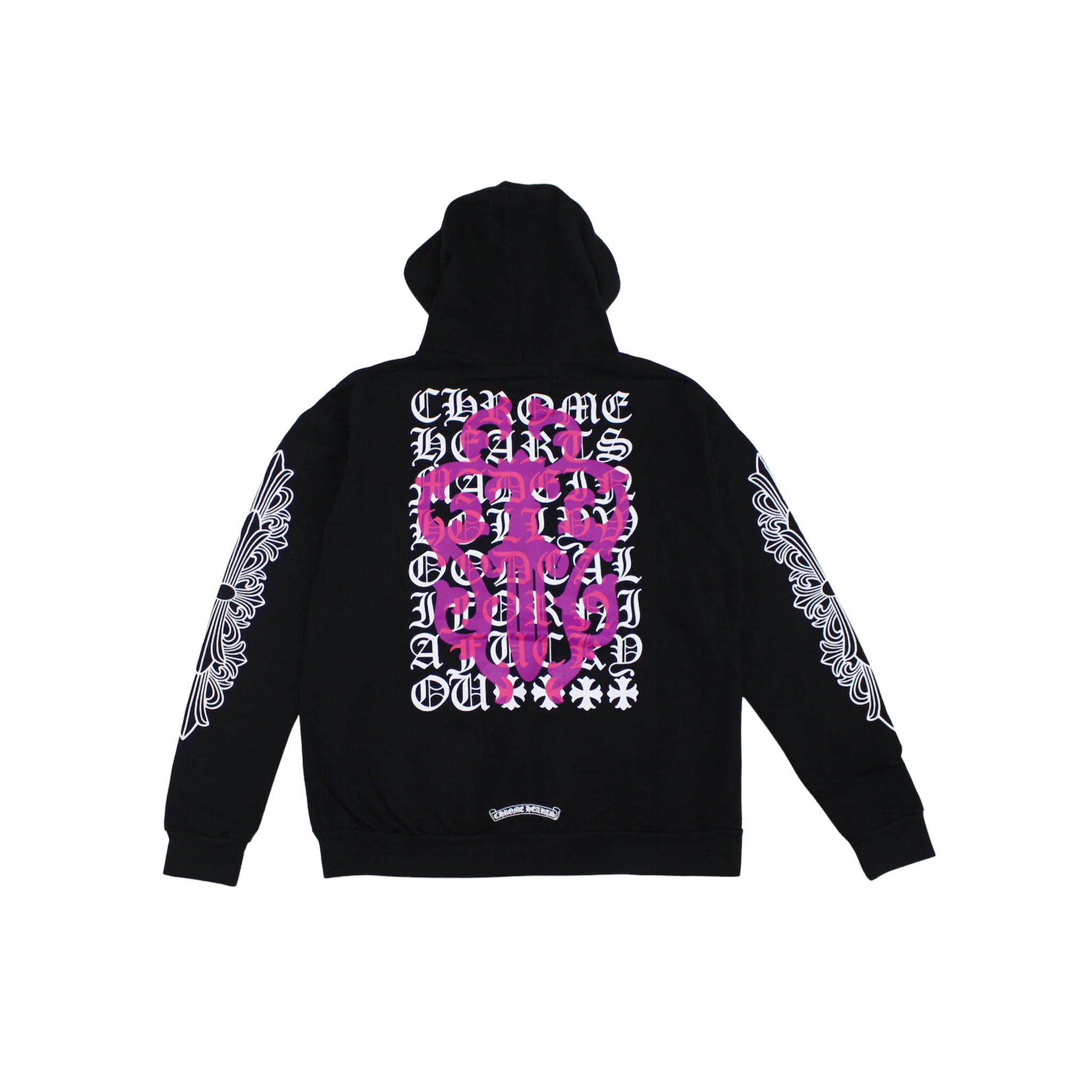 Chrome Hearts Eye Chart Dagger Hoodie Black – Common Hype