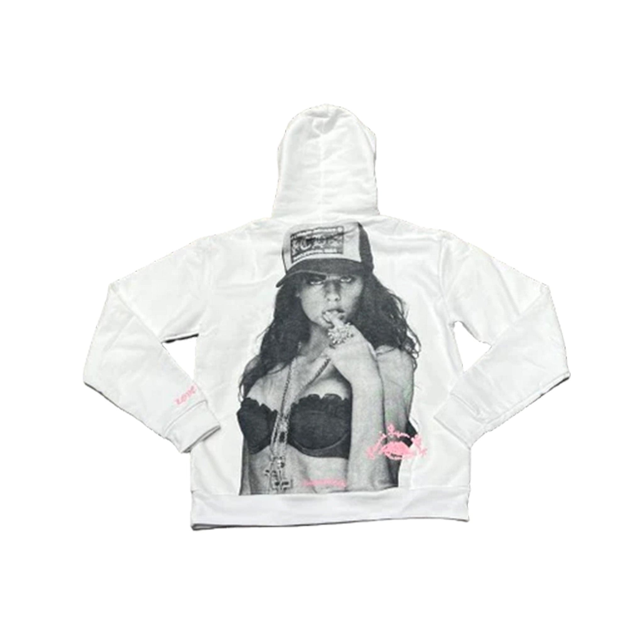 Chrome Hearts Laurie Lynn Stark Love You Photo Hoodie White Pink Common Hype