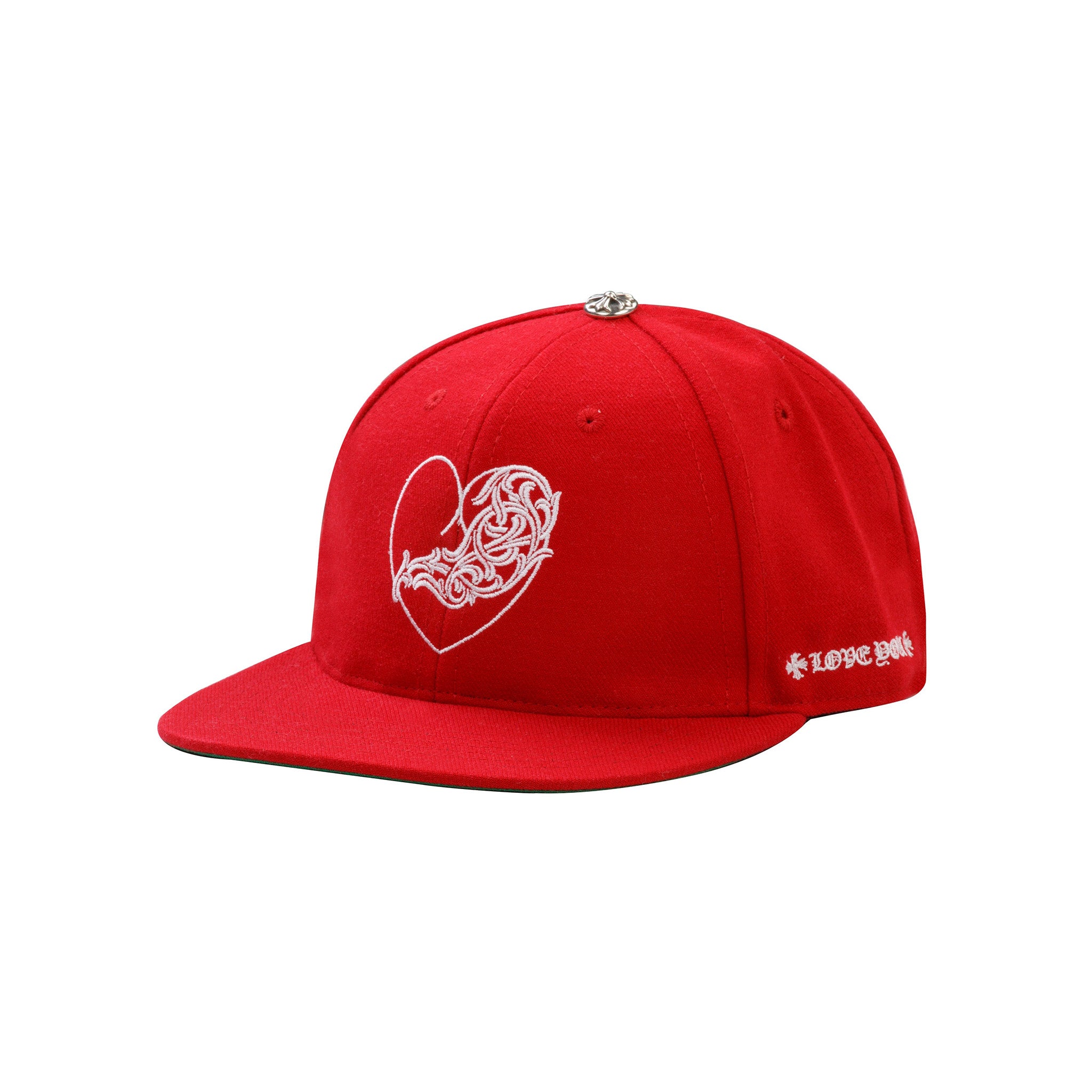 Chrome Hearts Vineyard Love You Fitted Hat Red | Common Hype
