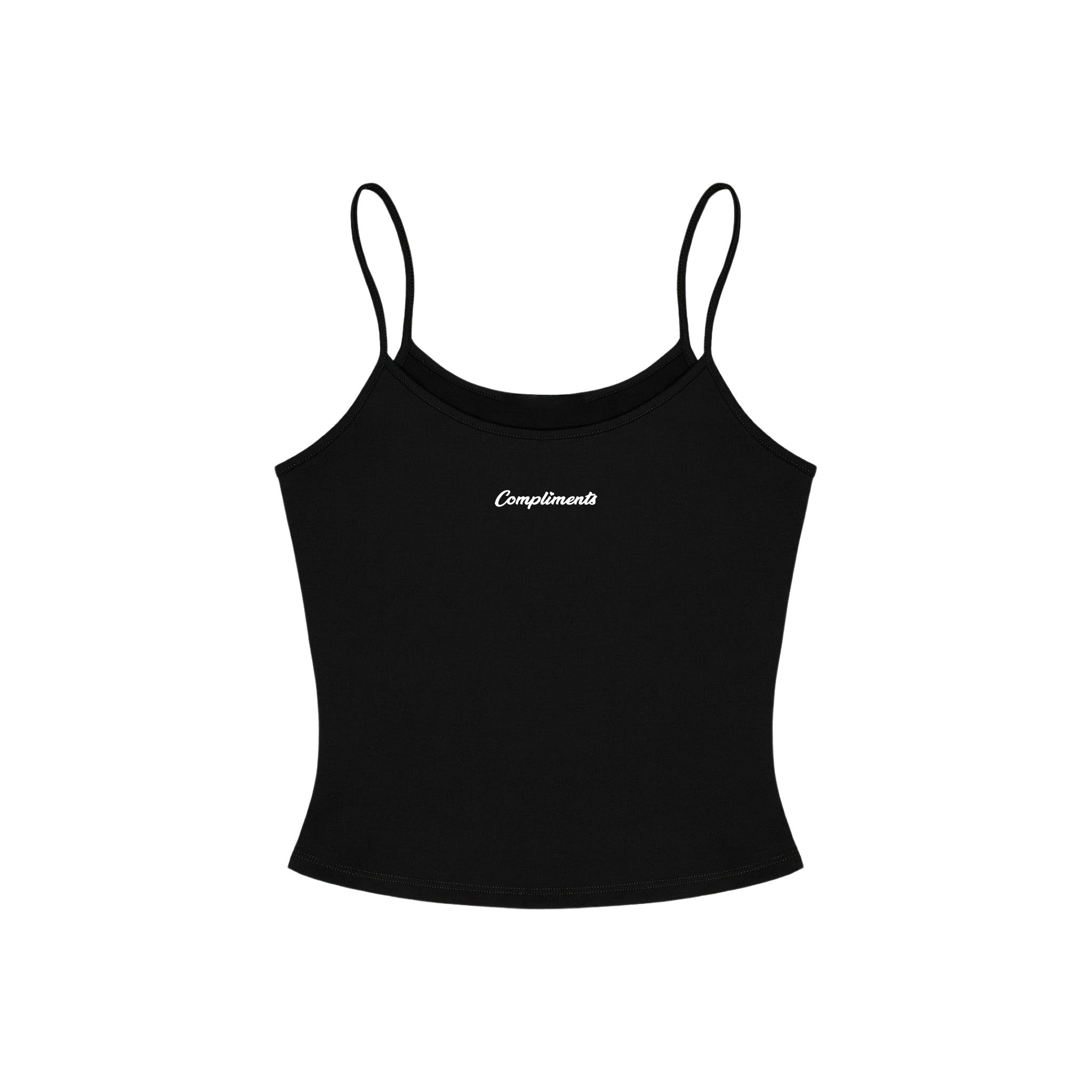 Compliments Basic Women's Tank Black - Common Hype