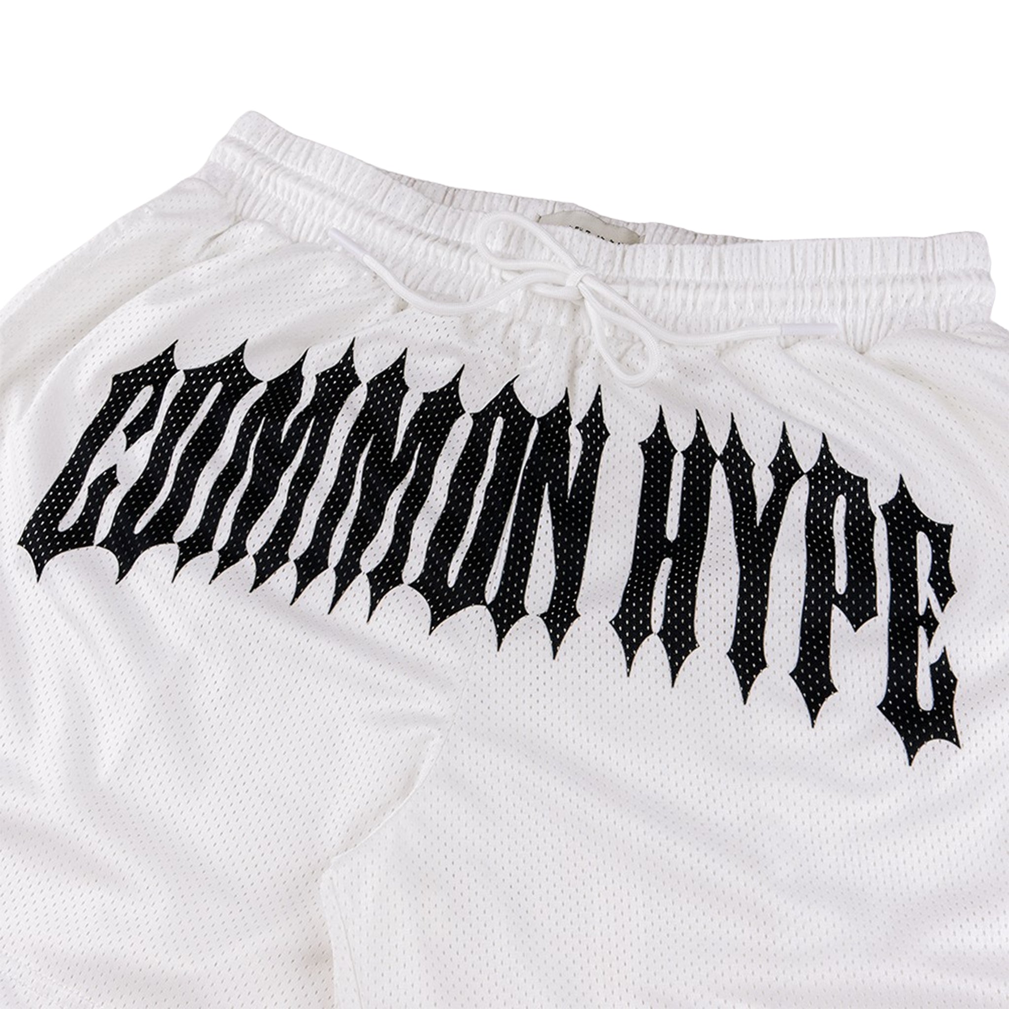 Common Hype White Old English Shorts