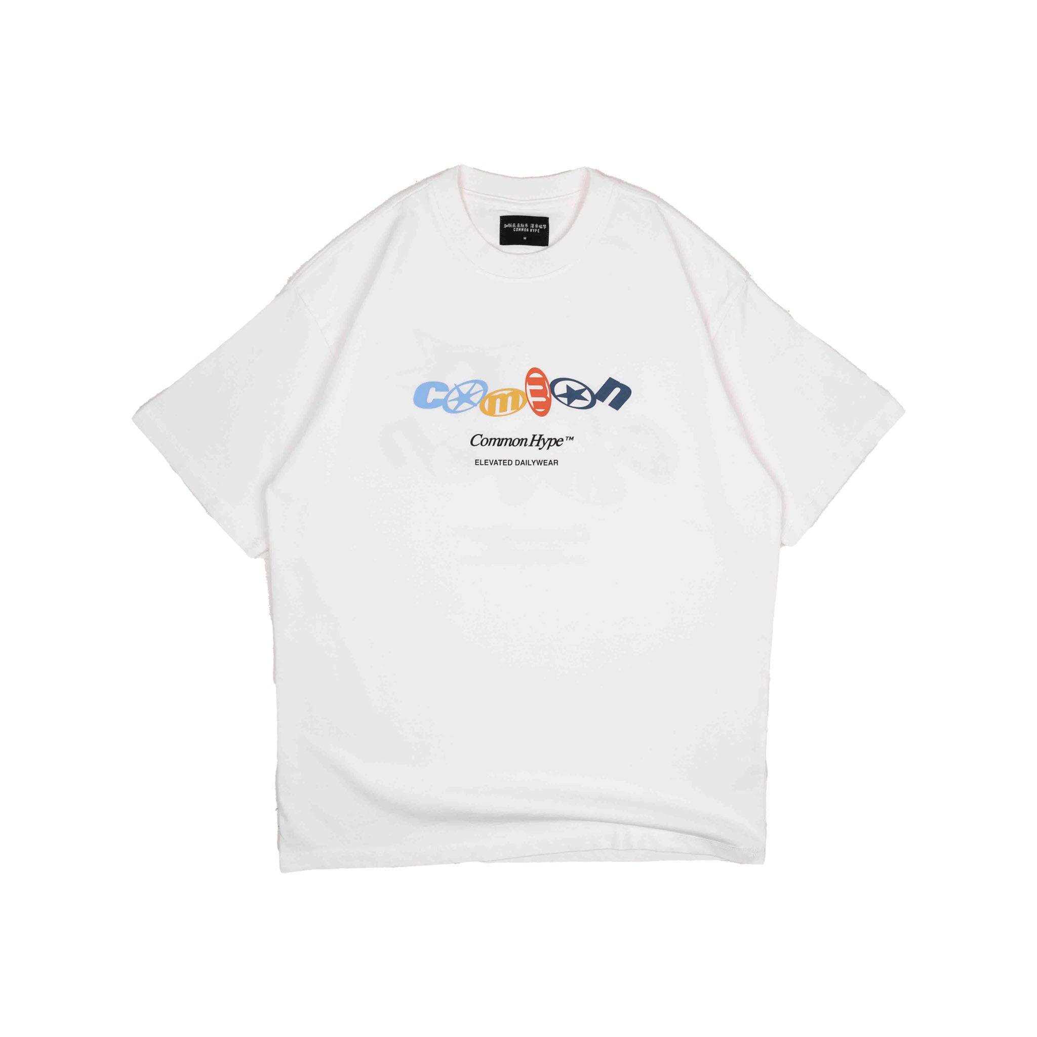 Common Hype Sig Tee White - Common Hype