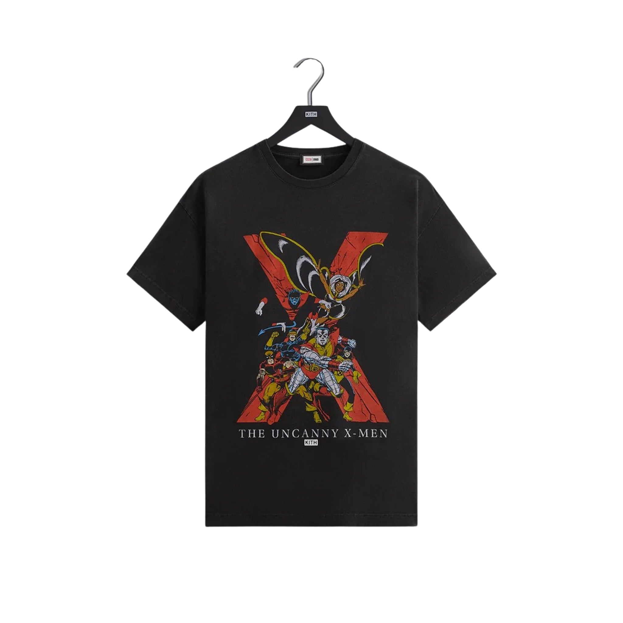 Kith x Marvel X-Men Uncanny Vintage Nelson Tee Black PH