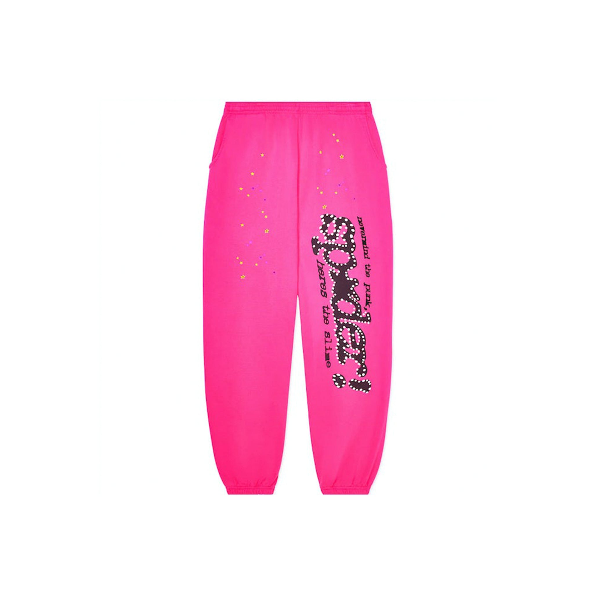 Sp5der P*NK V2 Sweatpant Pink – Common Hype