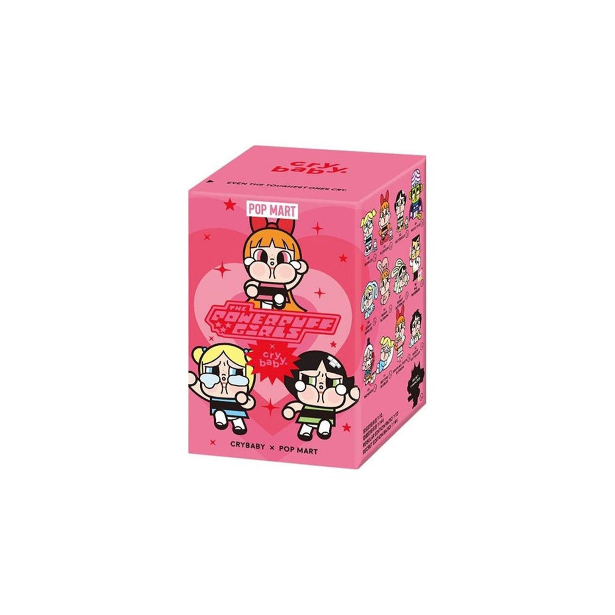 Pop Mart CryBaby x Powerpuff Girls Series Pink Vinyl Figures