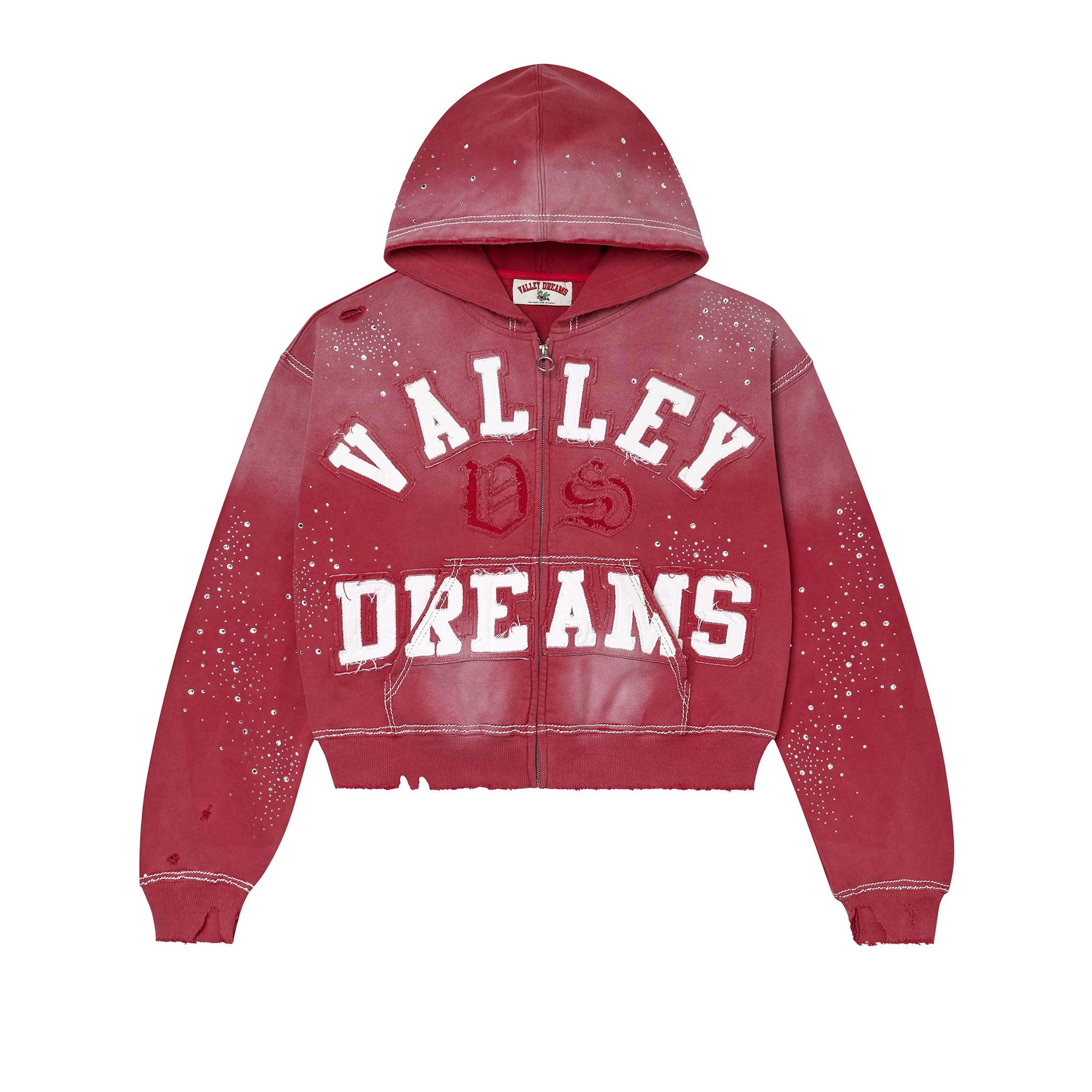 Vale Forever Red Classico Zip Up | Common Hype