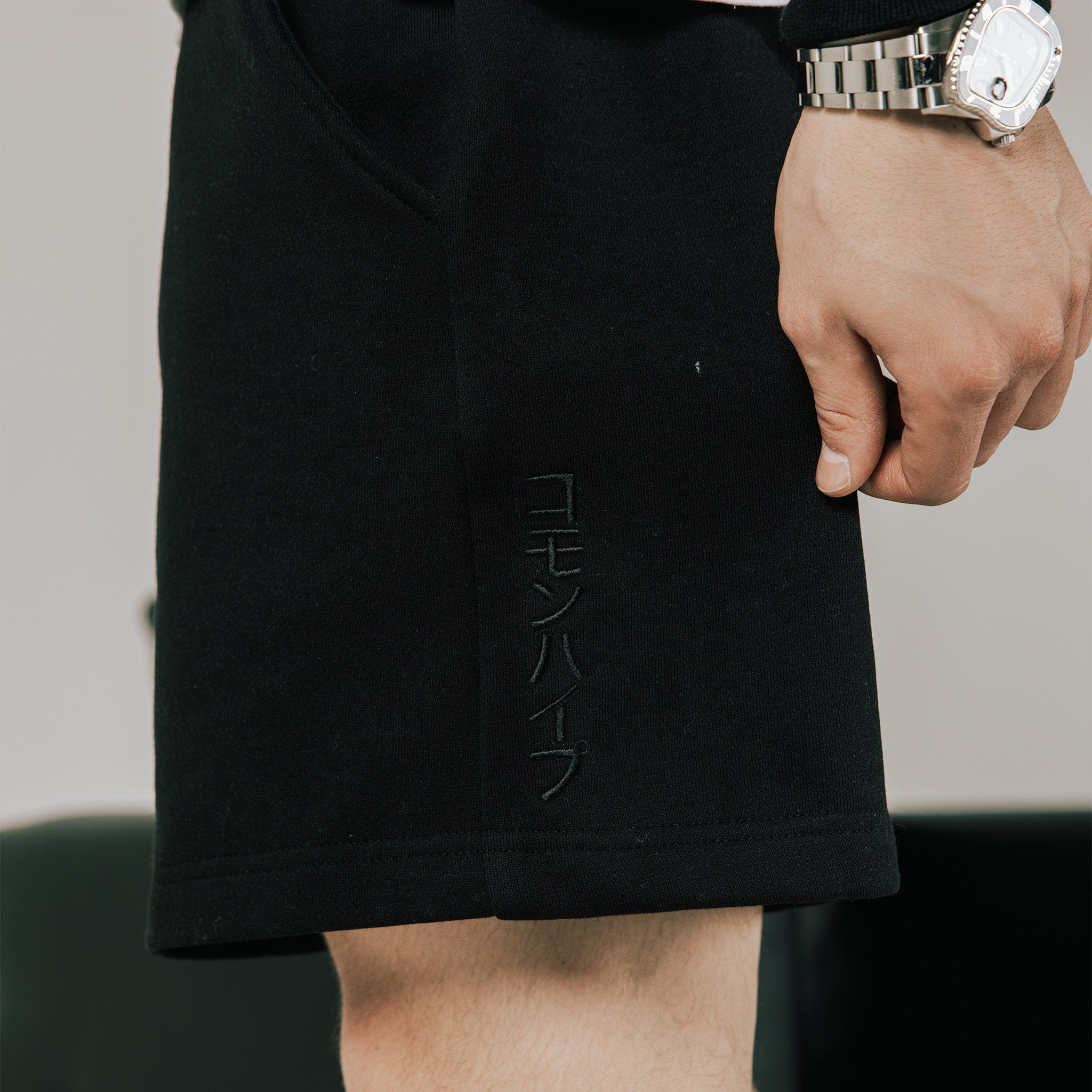 Common Hype Basic Sweatshort ‘Jet Black’ - Common Hype