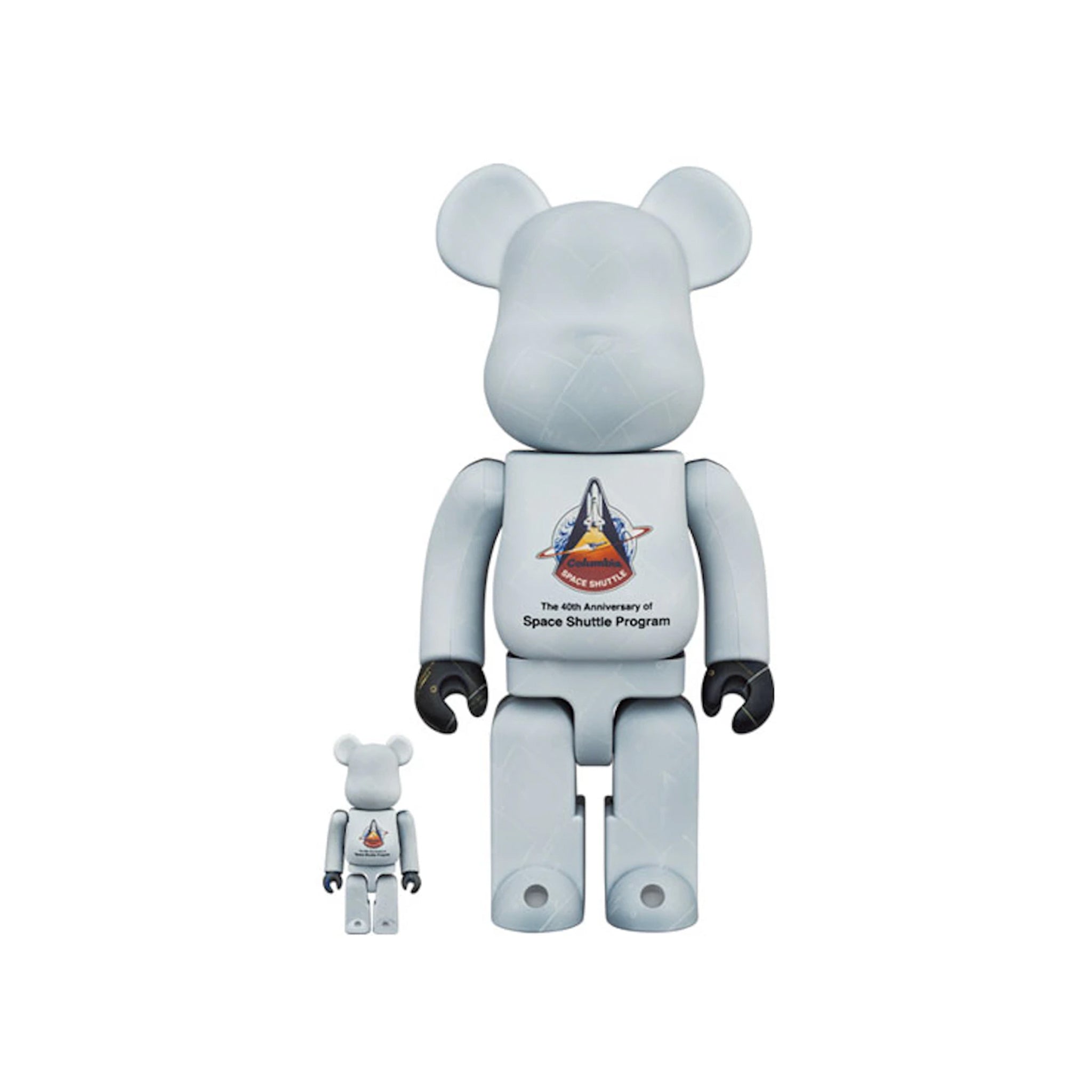 Bearbrick Space Shuttle 100% & 400% Set