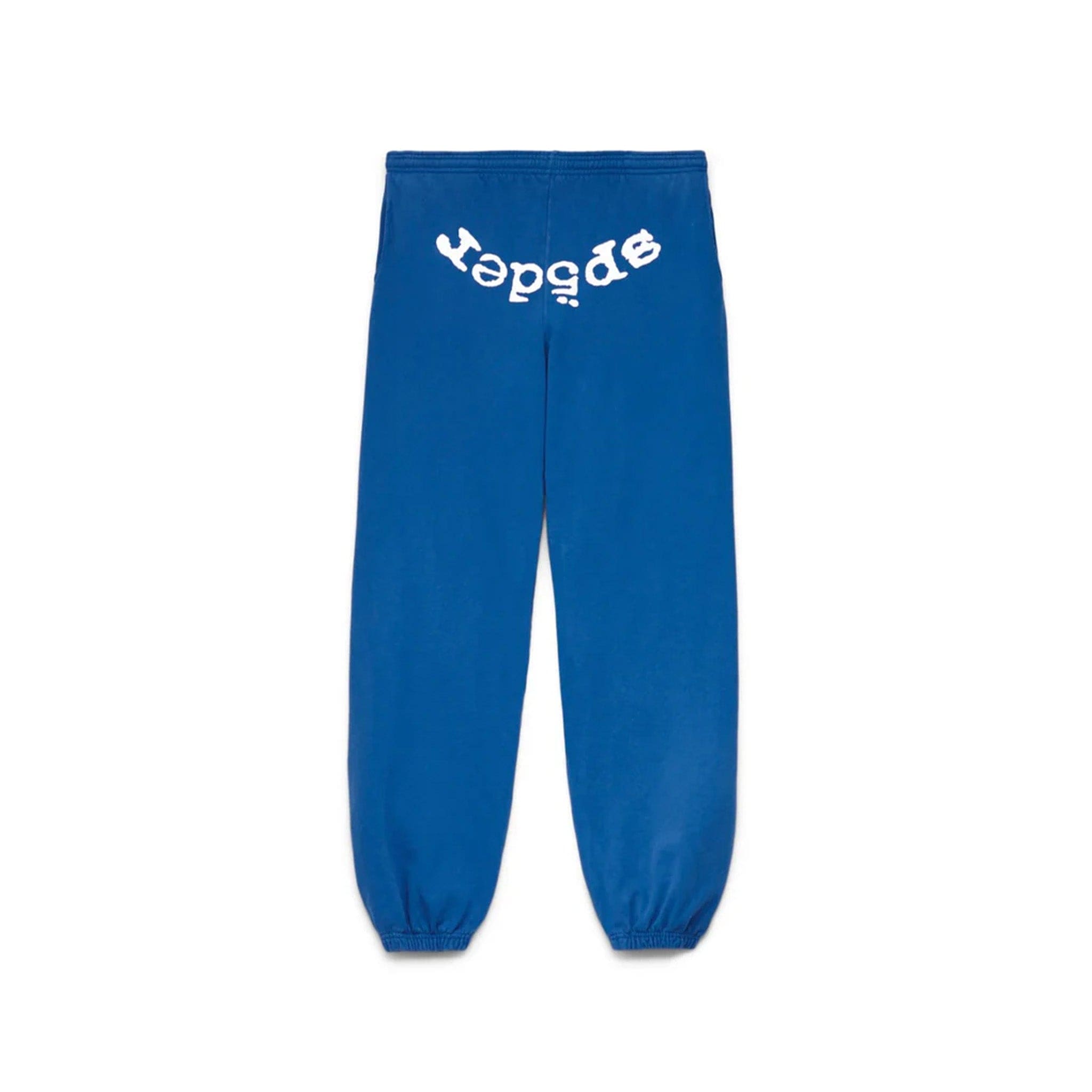 Sp5der sweatpants in blue outlet