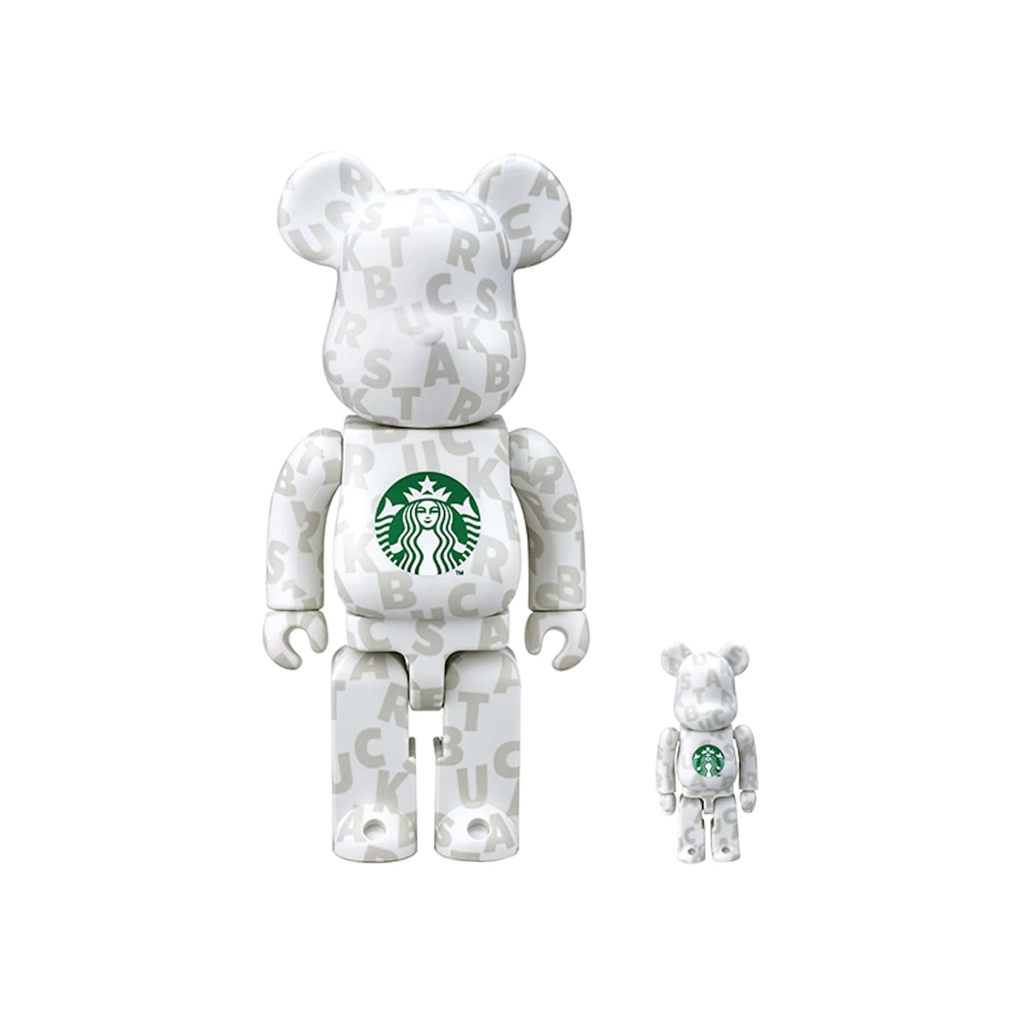 Bearbrick Starbucks 100% & 400% Set – Common Hype