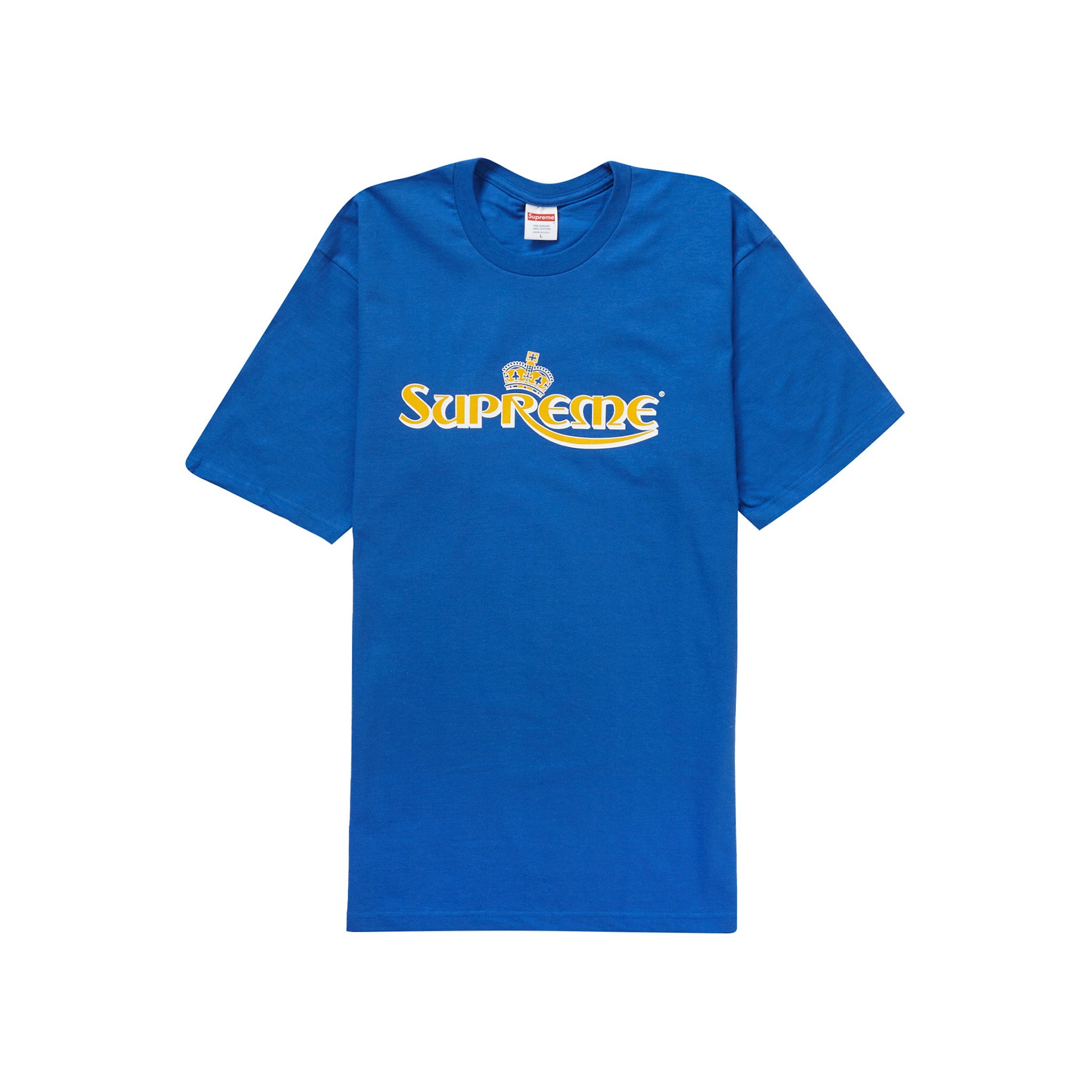 Supreme Crown Tee Royal – Common Hype