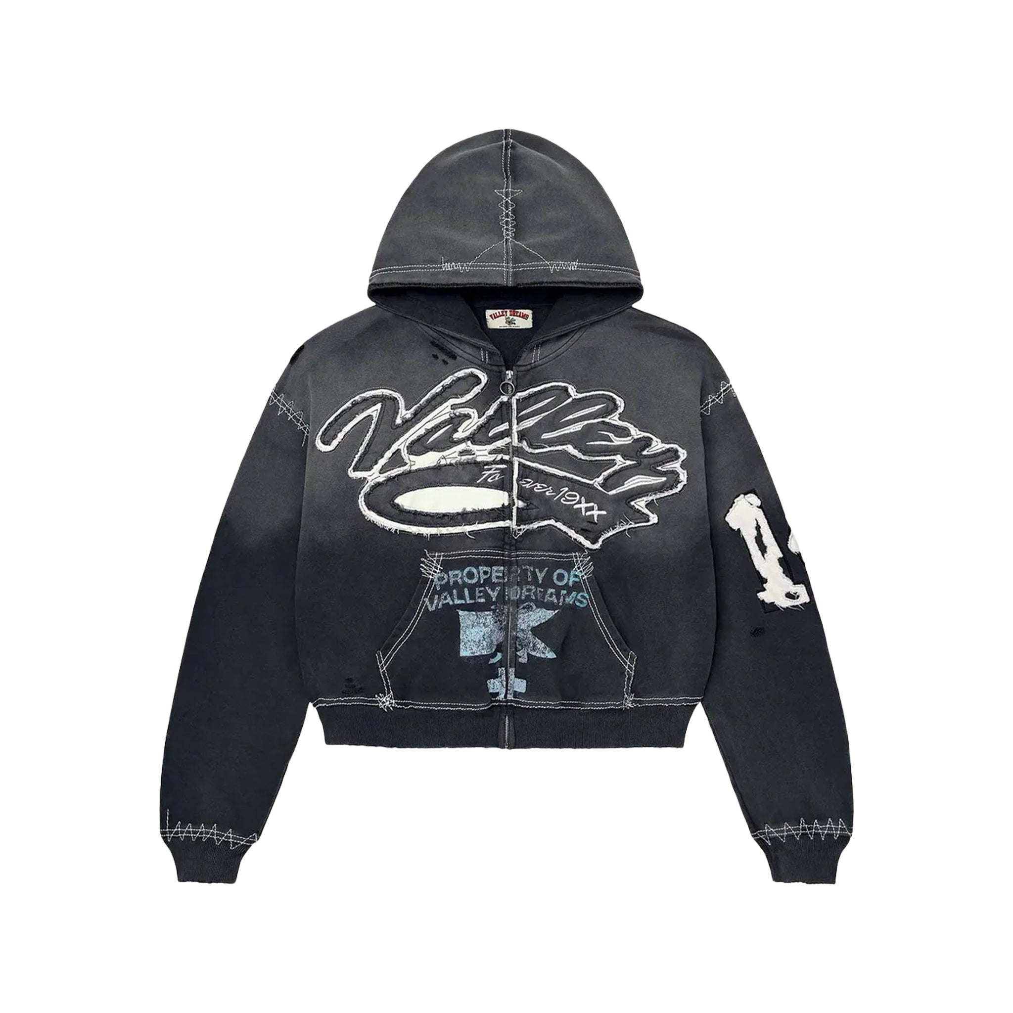【Vale Lives Forever】RELIGION ZIP UP Vale Forever Religion Zip Up Black | Common Hype