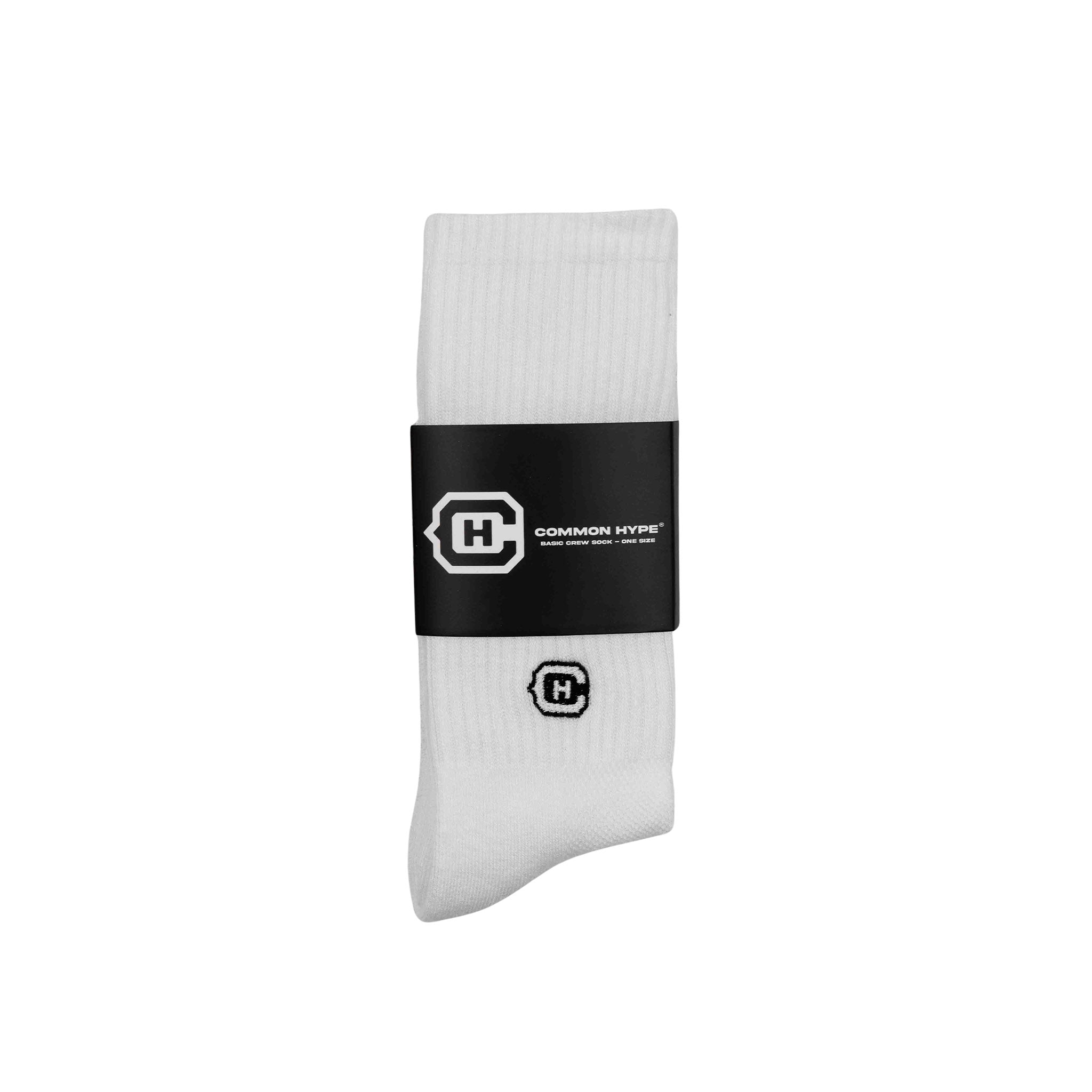 Common Hype Shield Sock White (1-Pack) - Common Hype