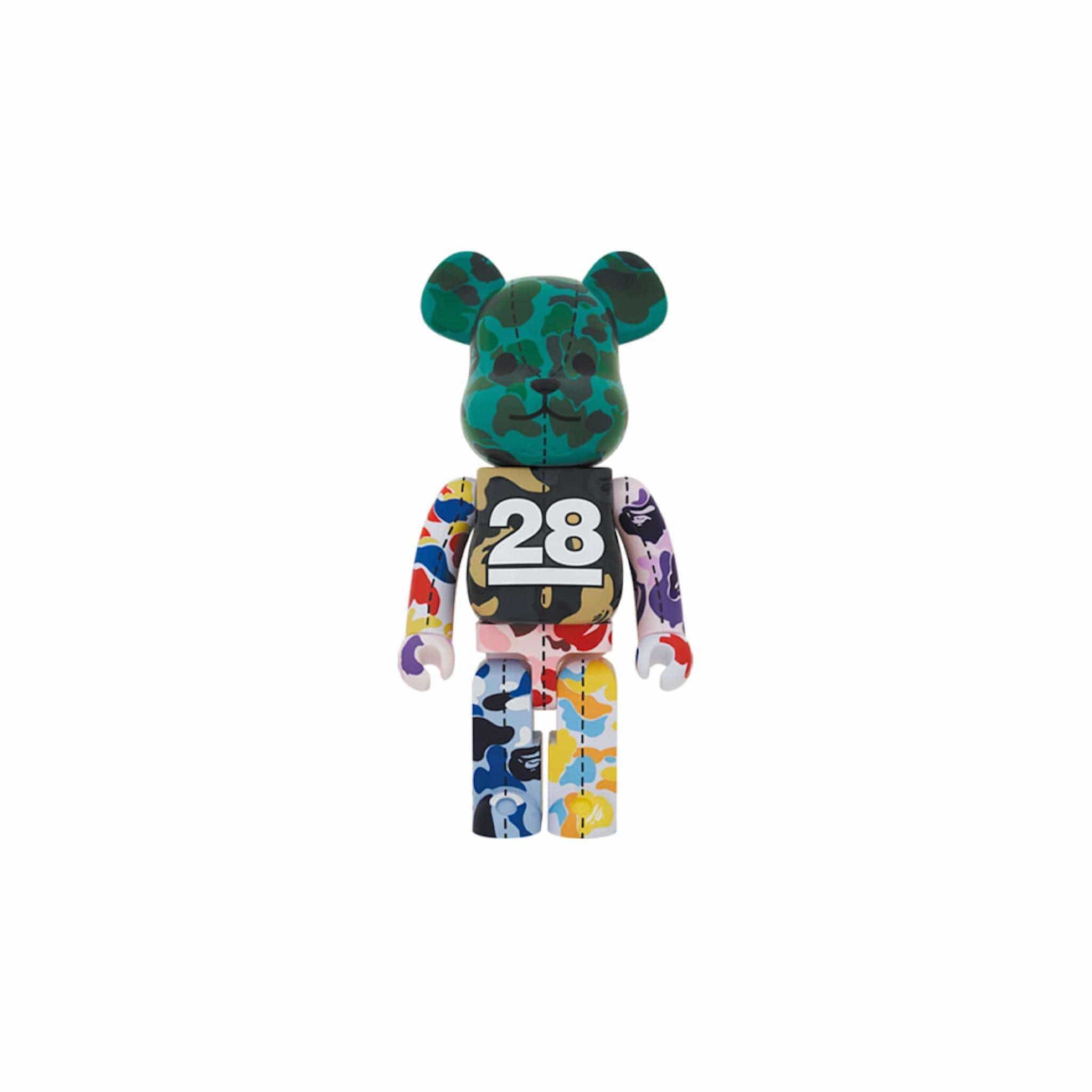 Bearbrick x BAPE 28th Anniversary Camo #4 1000%