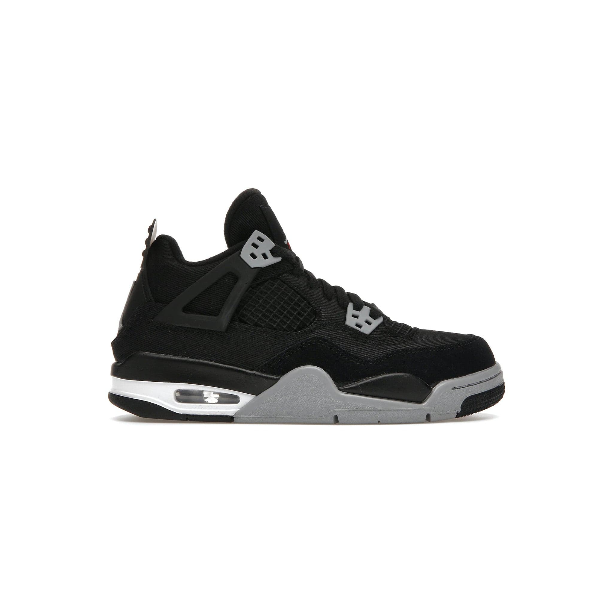 Jordan 4 Retro Black Canvas (GS)