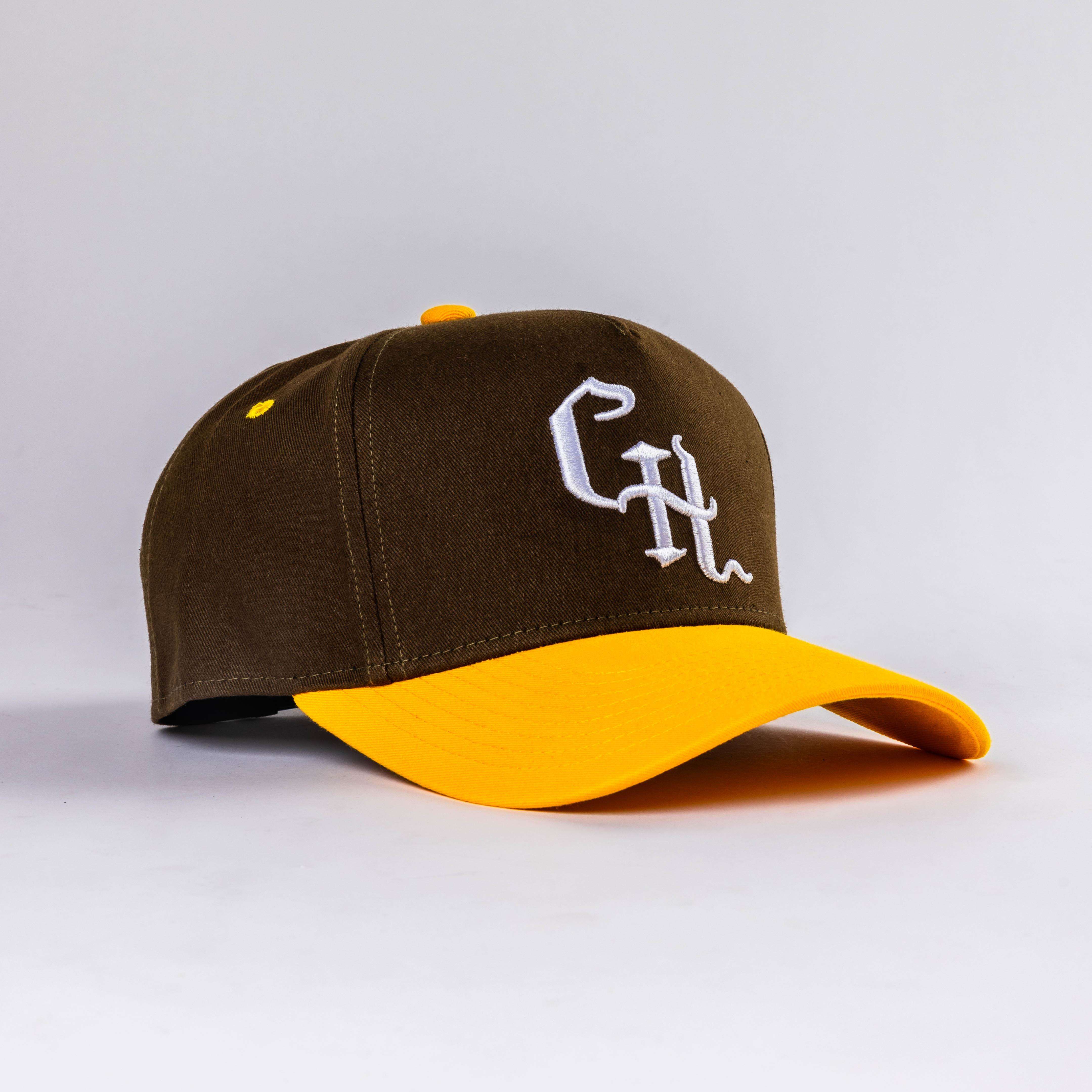 Eric Emanuel EE Trucker Hat Brown/Yellow/White