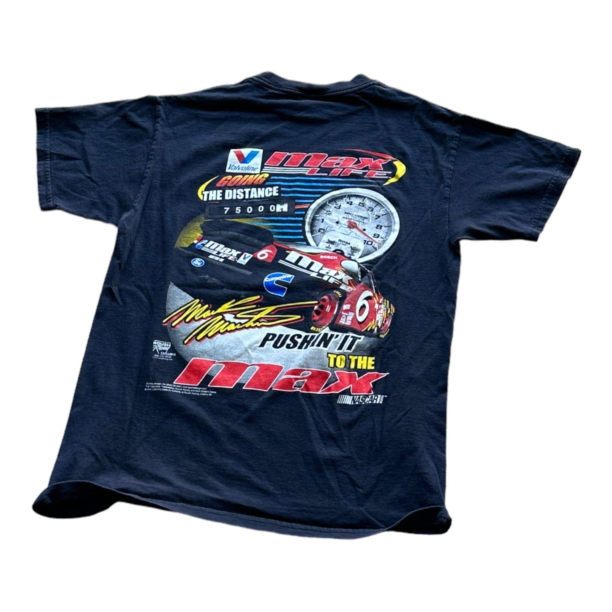 Vintage Mark Martin Valvoline NASCAR Tee -C533 - Common Hype