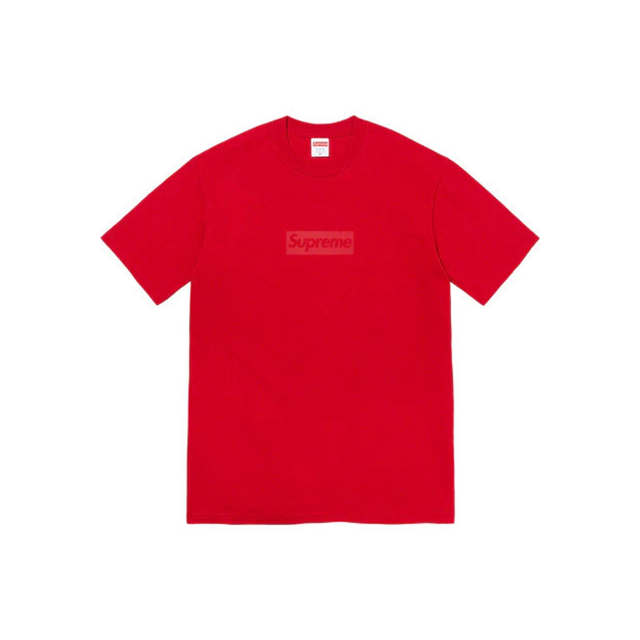 Tonal Box Logo Tee White