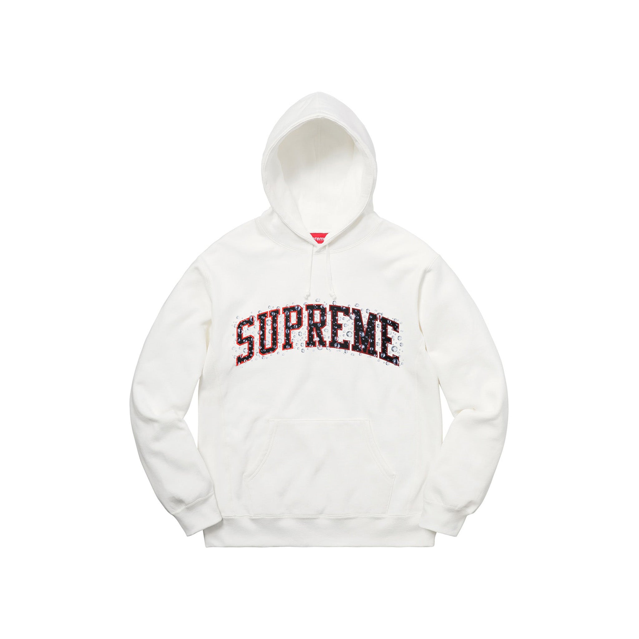 Supreme Water Arc Hooded Sweatshirt White – Common Hype