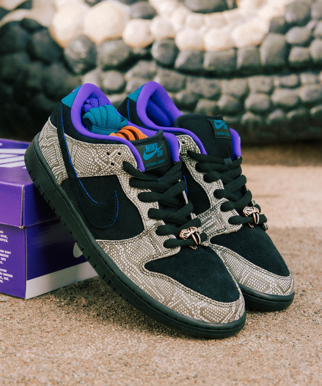 First In-hand Look: Dashawn Jordan x Nike SB Dunk Low “Copperhead” (Releases March 14)