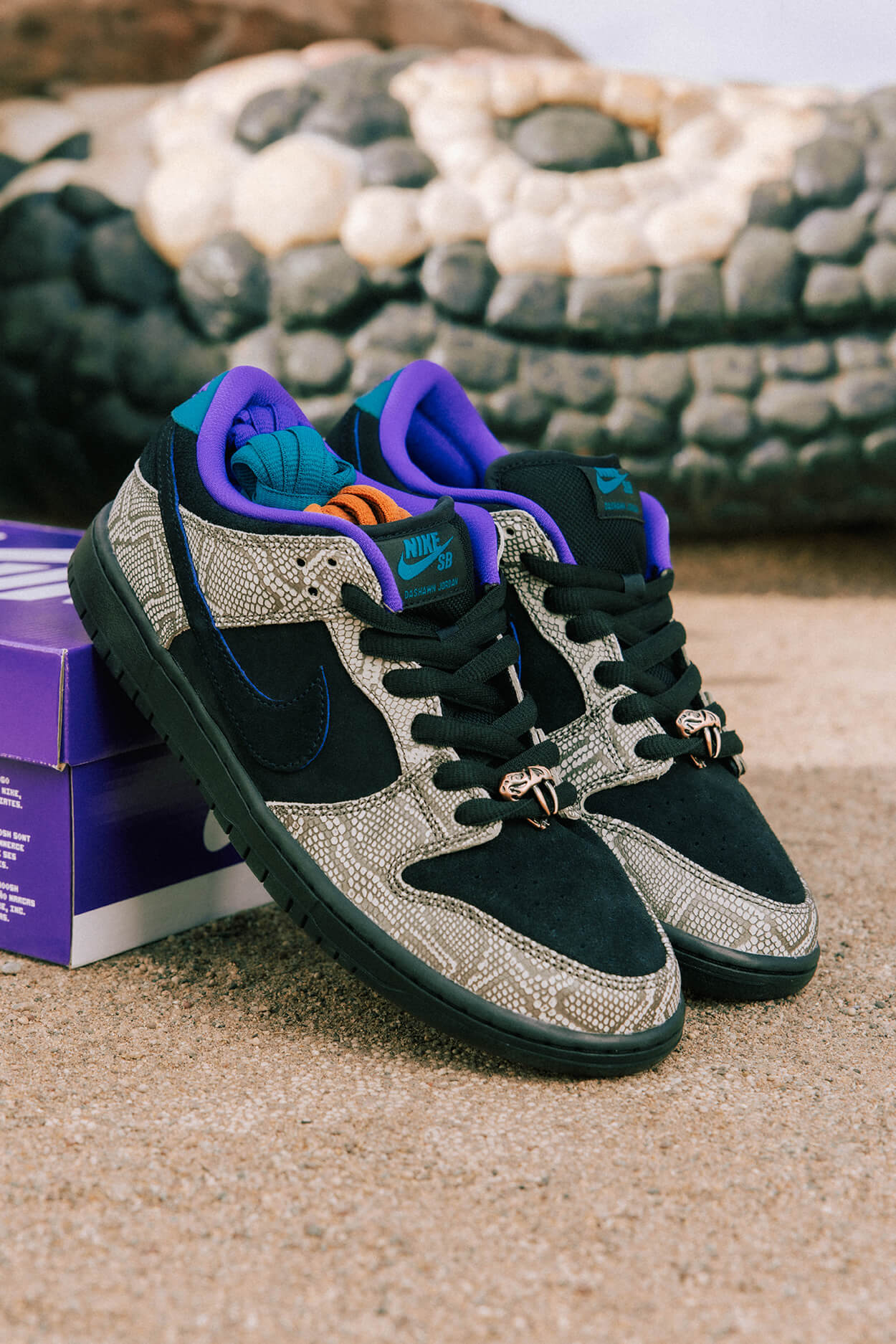 First In-hand Look: Dashawn Jordan x Nike SB Dunk Low “Copperhead” (Releases March 14)