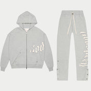 Godspeed OG Logo Sweatsuit V2 Heather Grey - Common Hype