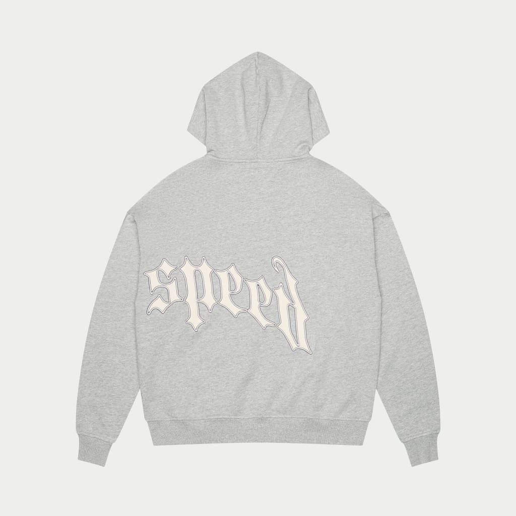 Godspeed OG Logo Sweatsuit V2 Heather Grey - Common Hype