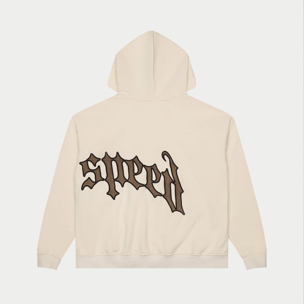 Godspeed OG Logo Sweatsuit V2 Creme/Brolive - Common Hype