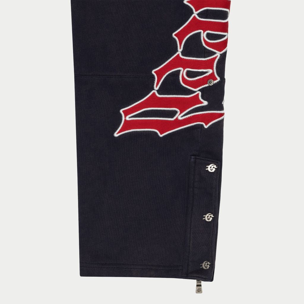 Godspeed OG Logo Sweatsuit V2 Navy/Red - Common Hype