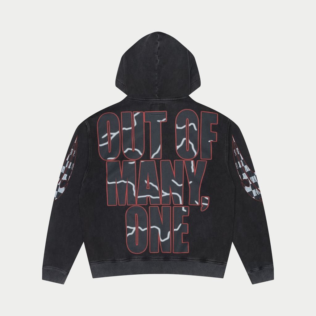 Godspeed Racer Goldie Hoodie Black Wash - Common Hype