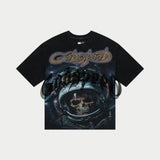 Godspeed Space Traveler T-Shirt Black Wash