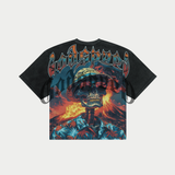 Godspeed Natural Disaster T-Shirt Black Wash