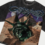 Godspeed Mother Cairo T-Shirt Grey Wash - Common Hype