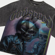 Godspeed Man in the Mirror T-Shirt Grey Wash - Common Hype