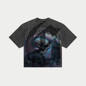 Godspeed Man in the Mirror T-Shirt Grey Wash - Common Hype