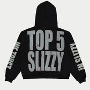 Godspeed Top 5 Slizzy VVS Hoodie Black Wash - Common Hype
