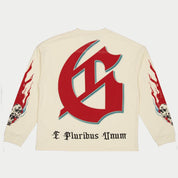 Godspeed Checkmate Long Sleeve Bone - Common Hype