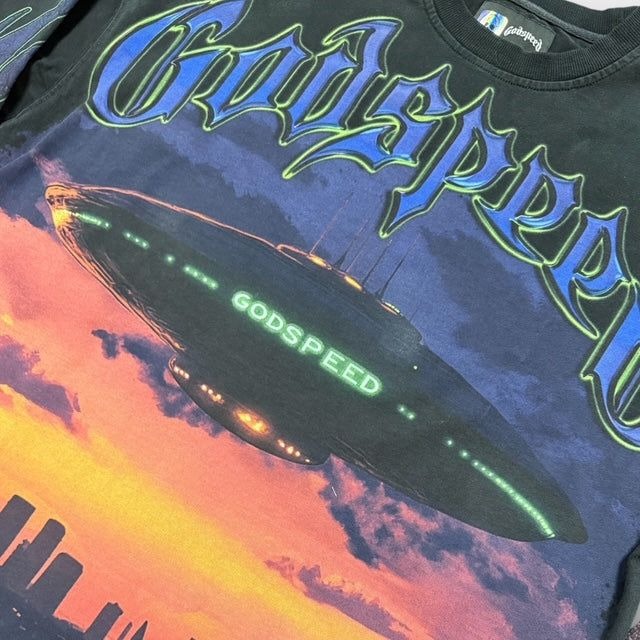 Godspeed U.A.P Long Sleeve Black Wash - Common Hype