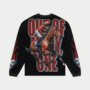 Godspeed Thoroughbred Long Sleeve Black Wash - Common Hype