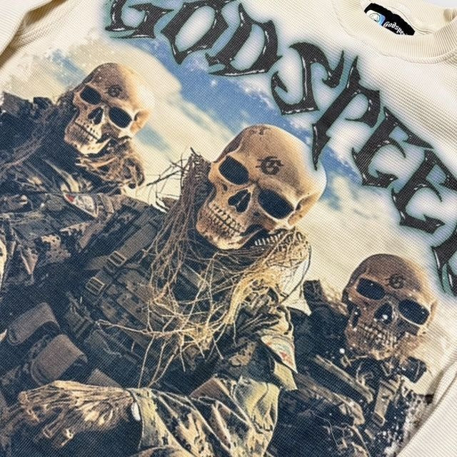 Godspeed Squadron Thermal Long Sleeve Bone - Common Hype